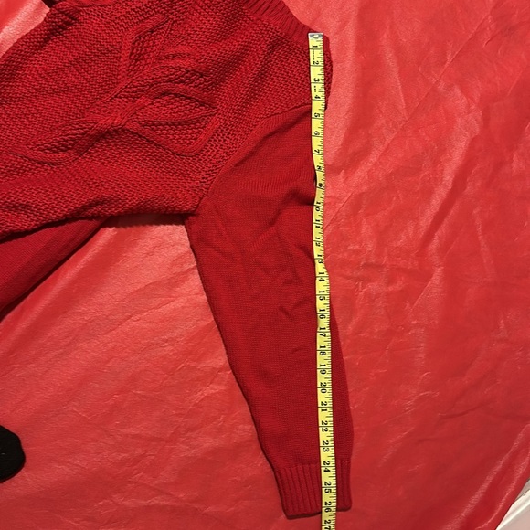 NWT Land’s End Women’s Red Pullover Sweater Size 1X - Picture 12 of 13